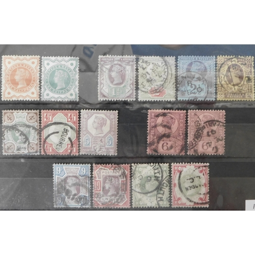 149 - Victorian Jubilee stamps - with extra shades