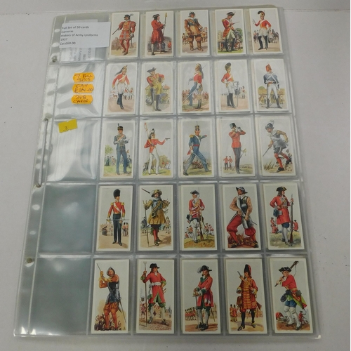 189 - Seven - sets of cigarette cards