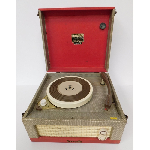 32 - Dansette junior - record player/turntable - unchecked