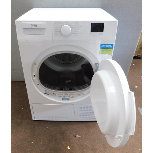 549A - Beko tumble drier 8kg W/O