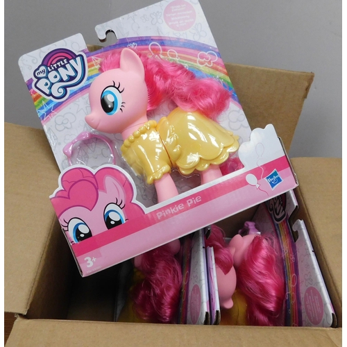 566 - 4 New and carded 'My Little Pony' 'Pinkie Pies'