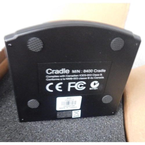 582 - 12 Boxed communication charging cradles