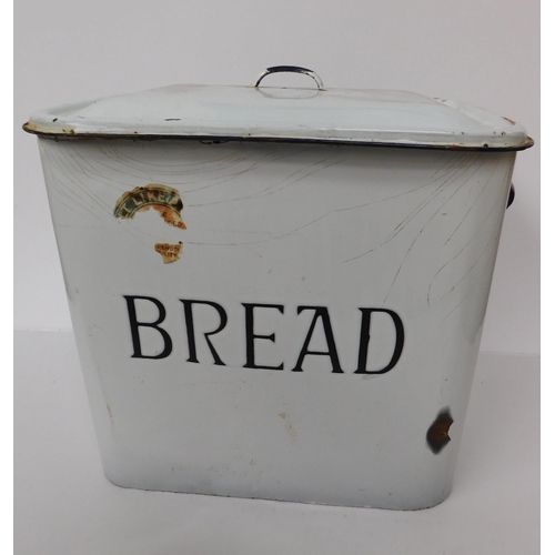 59A - Enamelled - bread bin