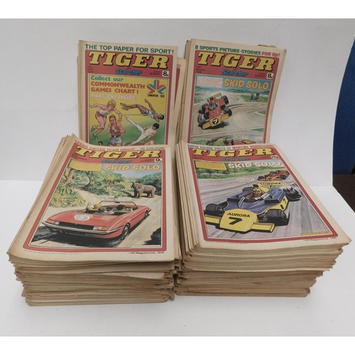 63 - Approximately 160 - Tiger comics 1980/81