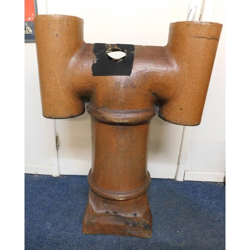 771 - Large - double chimney pot - approx. 39