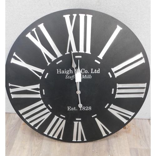 787 - Large brand new contemporary clock