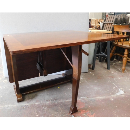 809 - Large drop leaf vintage table