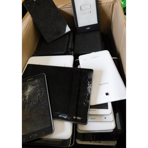 815 - Large selection of tablets; spares and repairs or export Samsung, Blackberry, Asus and more