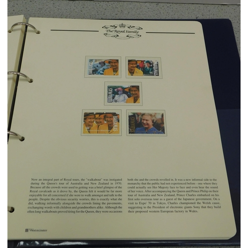 275 - Stamp album - 40th Anniversary of the Coronation Queen Elizabeth II