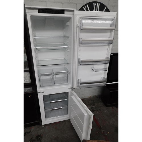 533 - AEG fridge freezer W/O integrated...