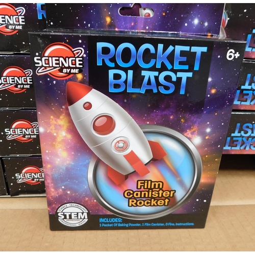 602 - Box of science 'rocket blast' - film cannister rocket 6+