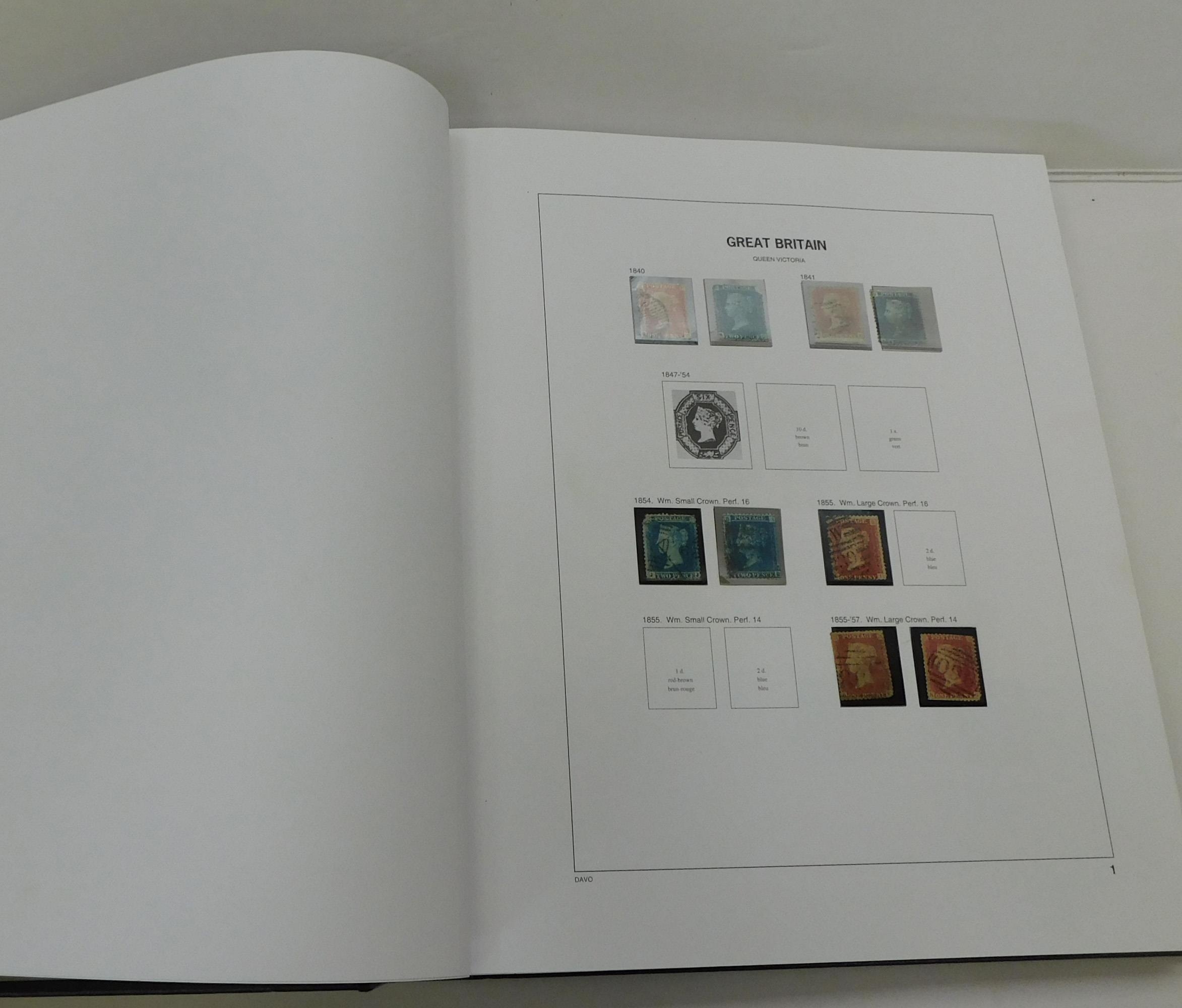 GB Davo - Stamp Album Part 1 - Including Victorian Era Stamps