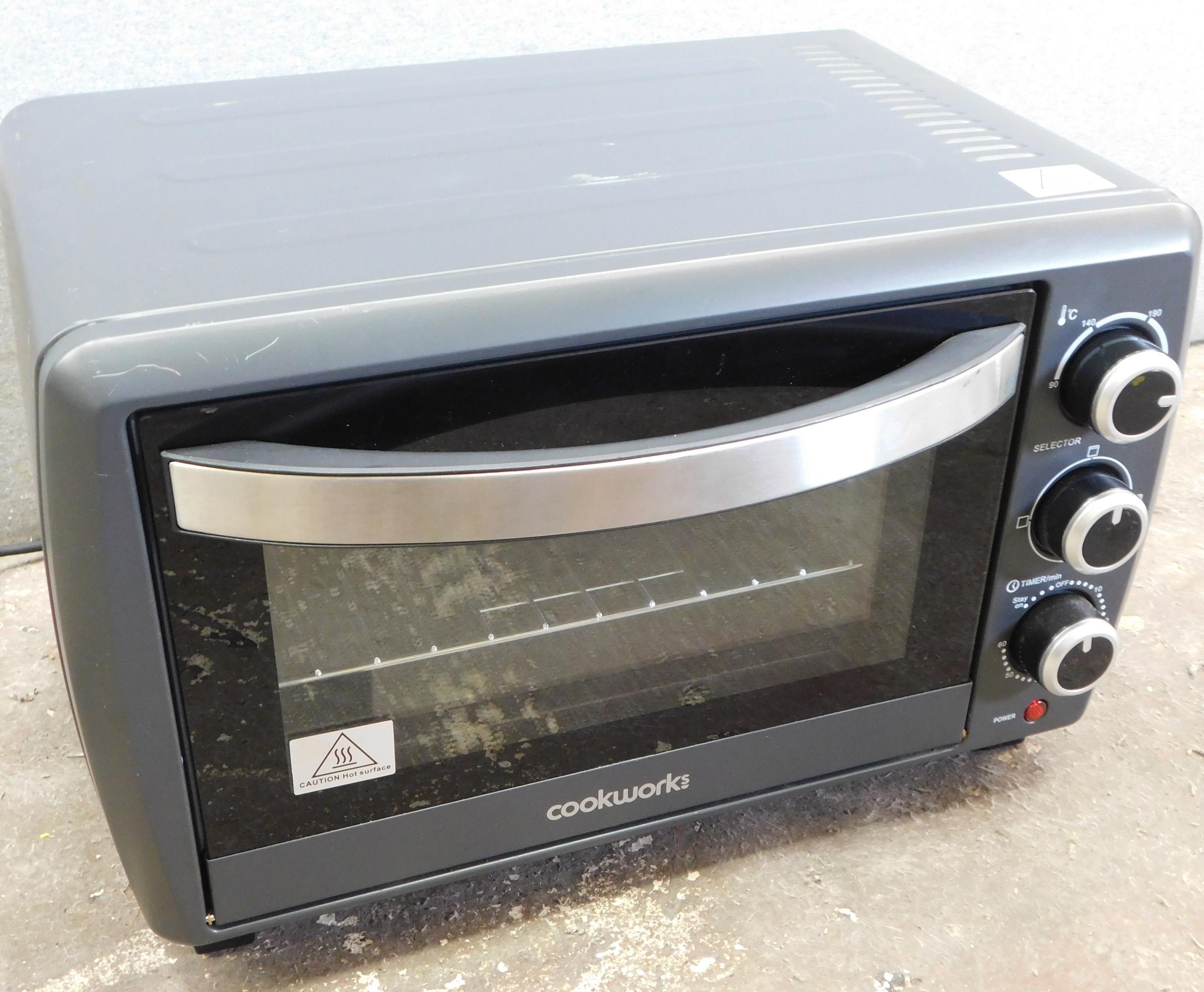 Cookworks mini clearance oven