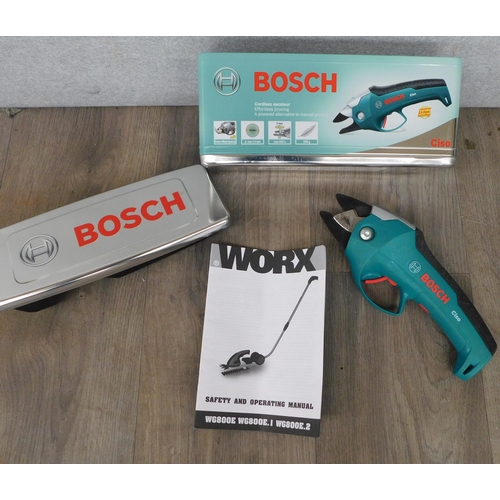 Bosch cordless secateurs