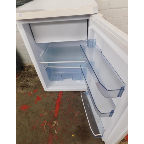 549 - Teknix undercounter fridge in working order