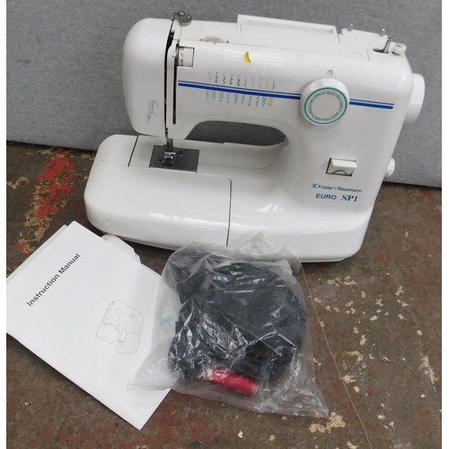 829 - Frister Rossman Euro SPI sewing machine - unchecked