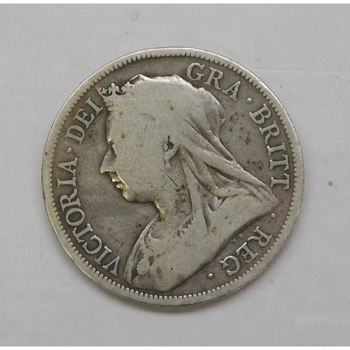 250 - 1893 dated - Half Crown coin