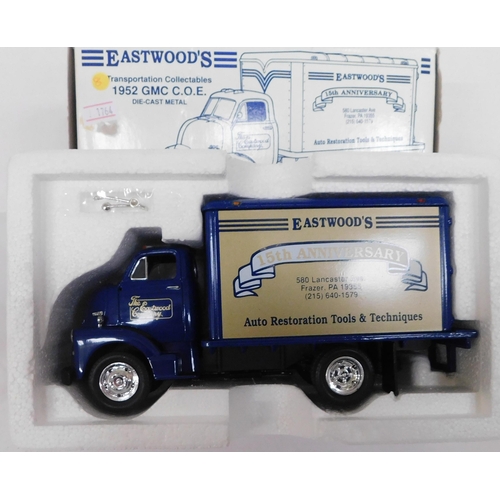 16 - First Gear/die cast - 1.34 scale 1952 GMC C. O. E. - Eastwood's model - boxed