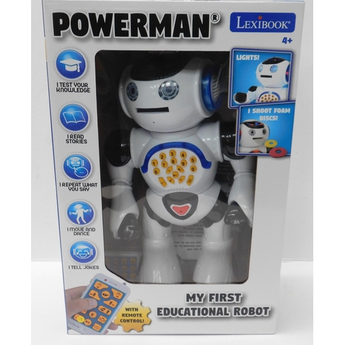 26 - Lexibook - Powerman/Educational Robot - boxed W.O.