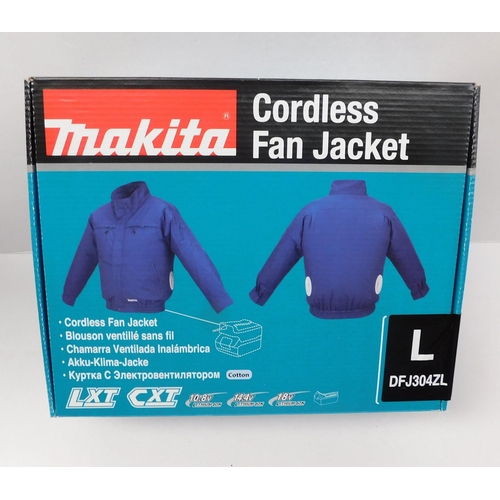 521 - Makita Cordless Fan Jacket (Size L)