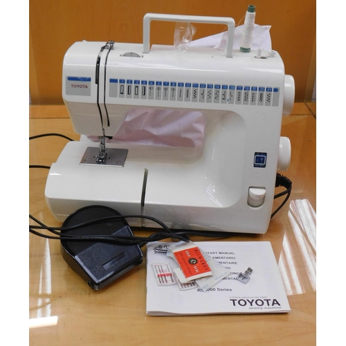 556 - Toyota sewing machine W/O