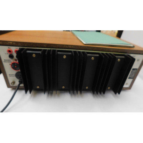 663 - JE Sugden & Co Ltd A48 amplifier W/O