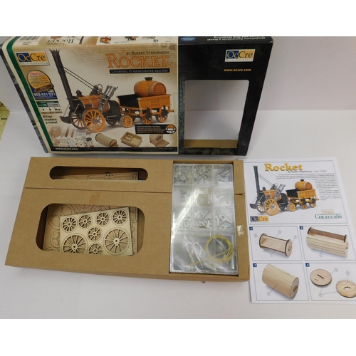 745A - Boxed Oc Cre Stephenson's rocket - unassembled