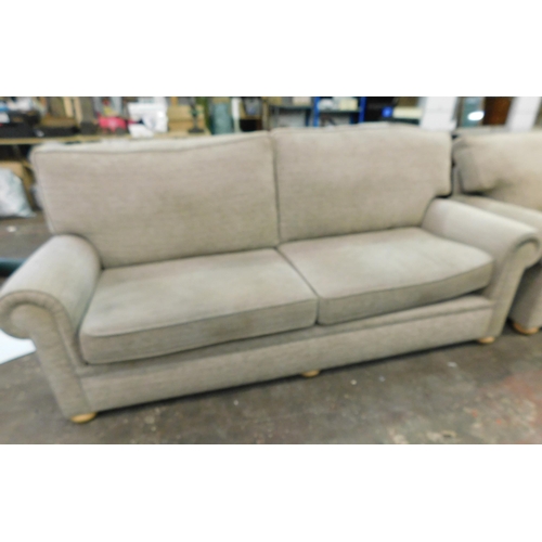 778A - Beige three seater + two seater settee