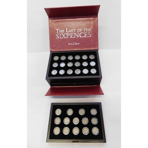 22 - Danbury Mint/The Last of The Sixpences - complete set