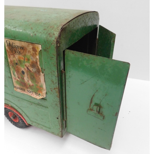 42 - Tri ang Toys/England - Transport Van No. 220 - approximately 18