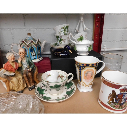 52 - Ceramics including - Royal Albert/Limoges & Spode