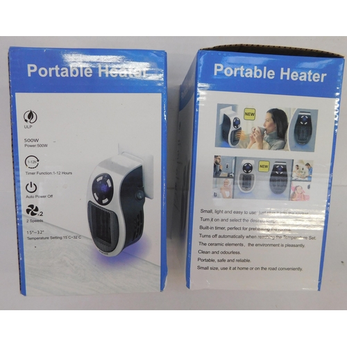 523 - Two new portable heaters