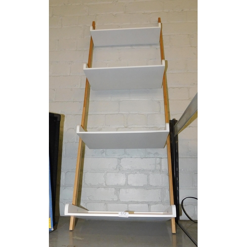 572 - Four shelf storage/display unit