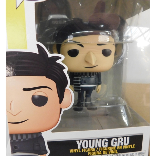 589 - Six new Funko Pop 'Young Gru'