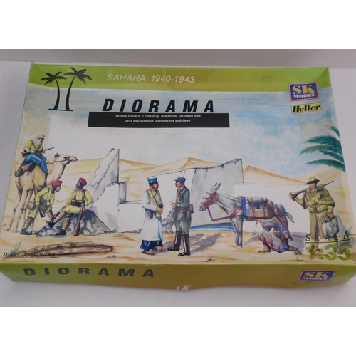 609 - Boxed Sahara 1940-43 diorama by Heller 1:35