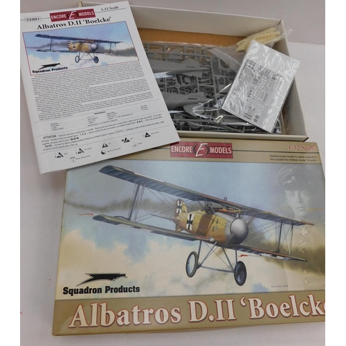 756 - New and boxed Encore models 1:32 scale Albatros D:II Boelcke