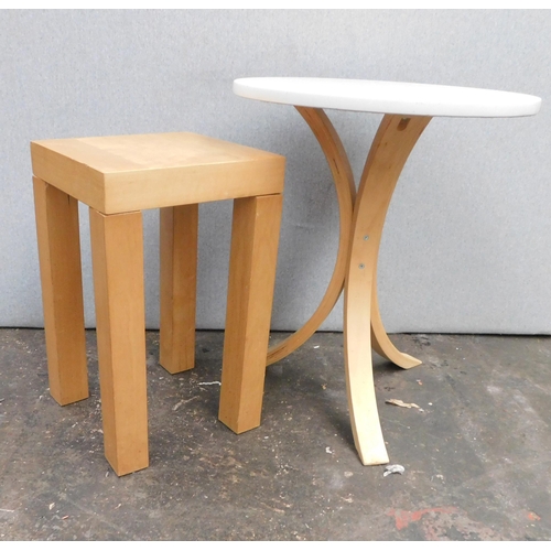 766 - Two small side tables