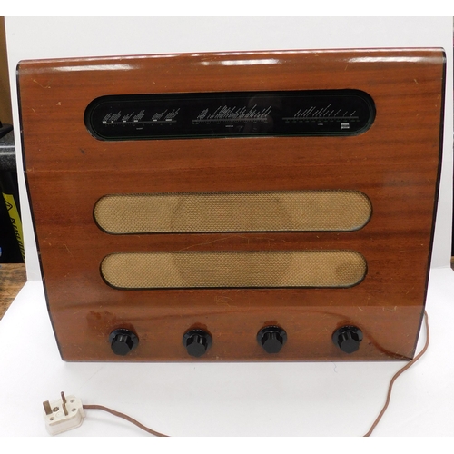 1 - Vintage - Murphy valve radio W/O...