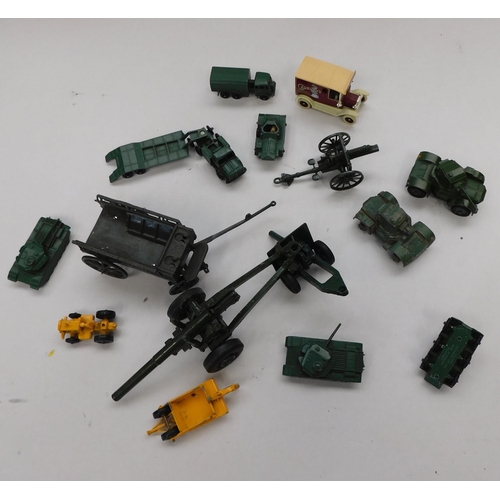 12A - Military themed - die cast model vehicles...