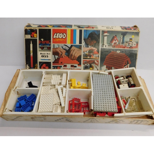 158 - 1960s era - Lego System Basic Set 055 - incomplete/boxed