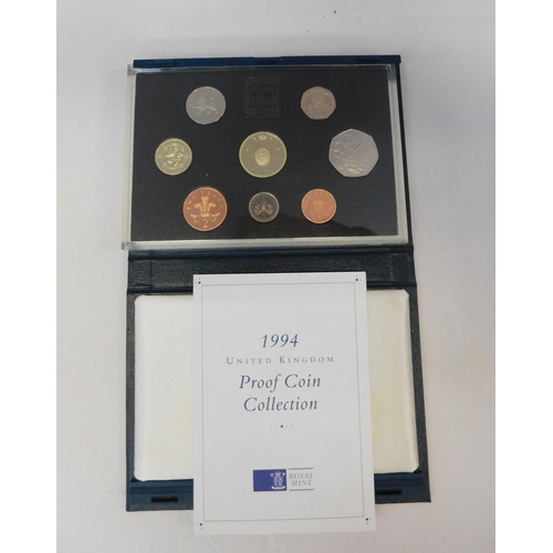 19 - 1994 dated - Proof coin set...