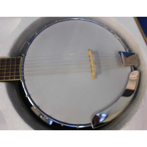 25 - Banjo in box - as new