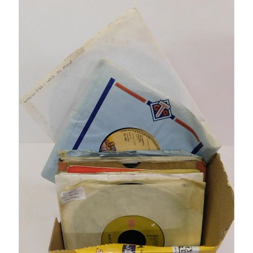 48 - Mixed 45s including - 1970s & 80s era artists