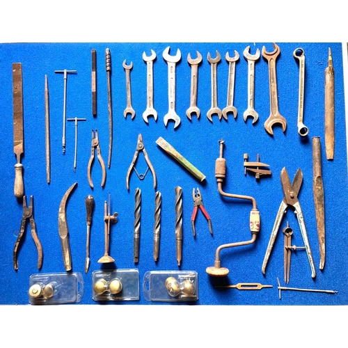 525 - 40x Piece vintage tool collection