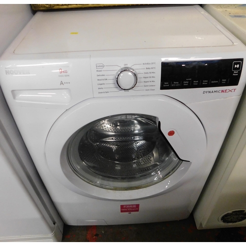 545 - Hoover 9kg washing machine W/O...