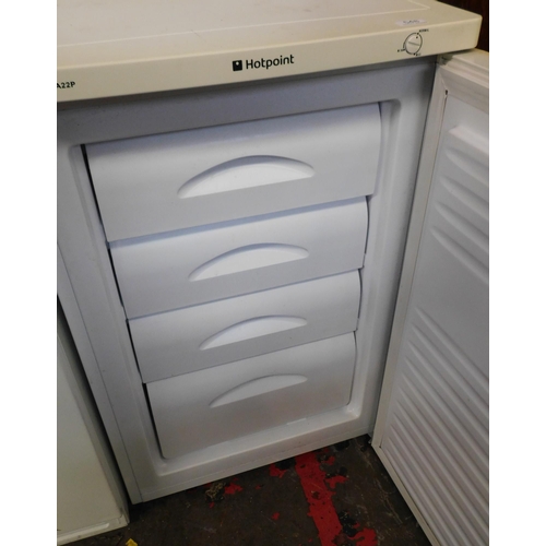 548 - Hotpoint under-counter freezer W/O