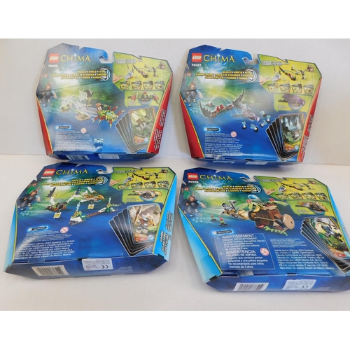 602 - Four Lego Chima Speedorz sets - new