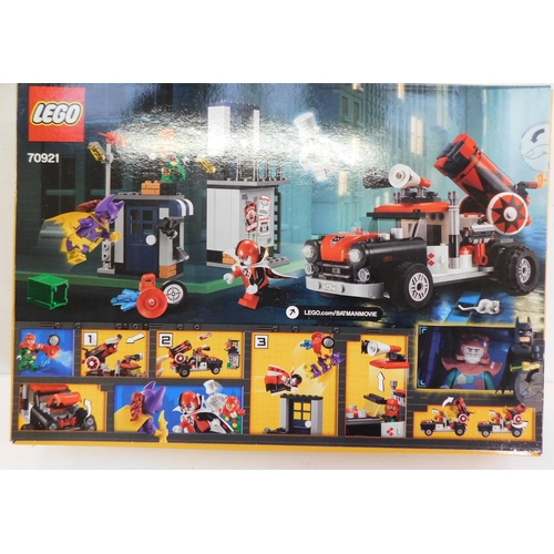 667 - Lego 'Batman Movie Set' 70921 Harley Quinn Cannonball Attack - new