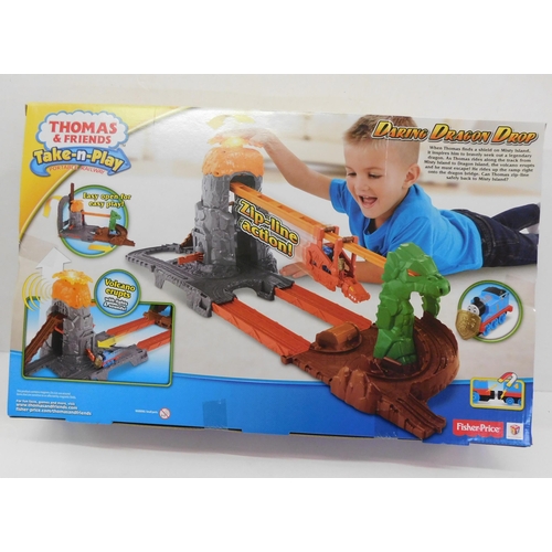 676 - Thomas and Friends take 'n' play 'Daring Dragon Drop' by Fisherprice - new