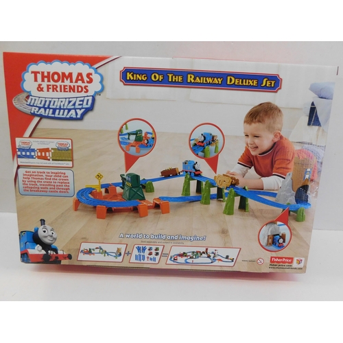 707 - Thomas and Friends motorised railway 'King of the Railway deluxe set' new/sealed